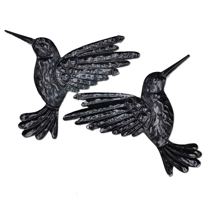 Red Barrel Studio® Metal Hummingbird Wall Art Decor | Wayfair